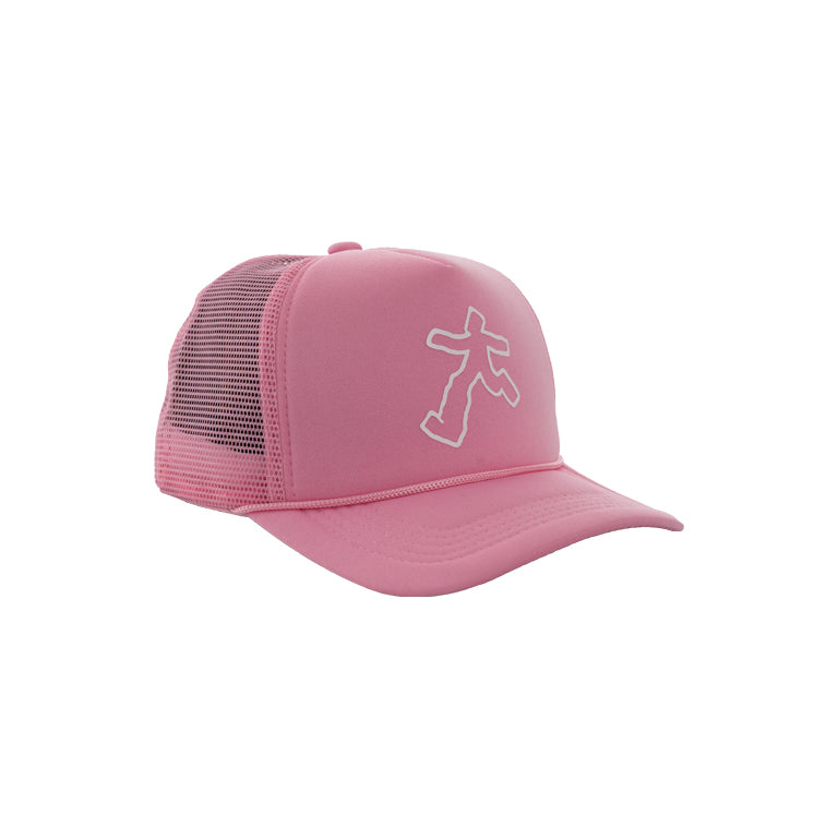Running Man Trucker Cap