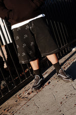 Running Man All Over Print Jorts