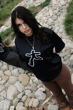 Black Running Man Mesh Tee